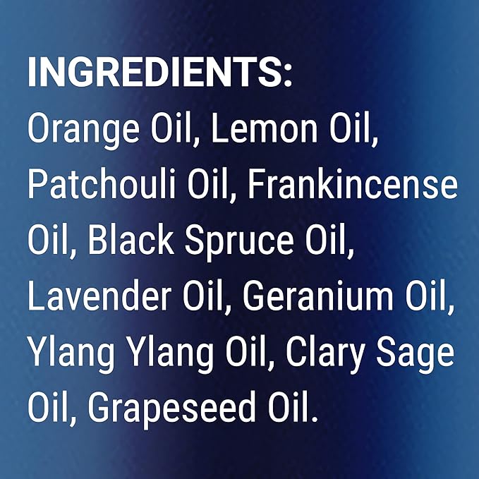 Stress Relief Essential Oil Roll-On Blend 10 ml - Natural Stress Relief with Lavender, Geranium & Frankincense Oils Roller - Pure & Calming Aromatherapy - Nexon Botanics