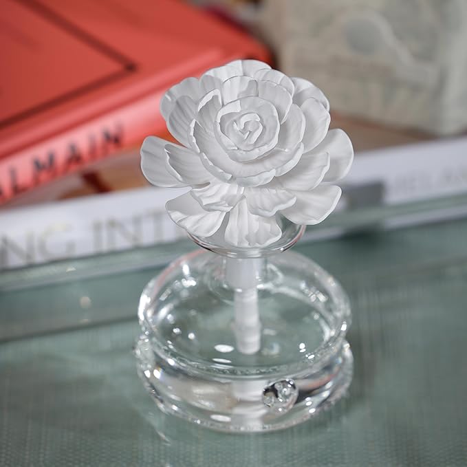 Zodax - Grand Casablanca Mini Porcelain Diffuser - Peony