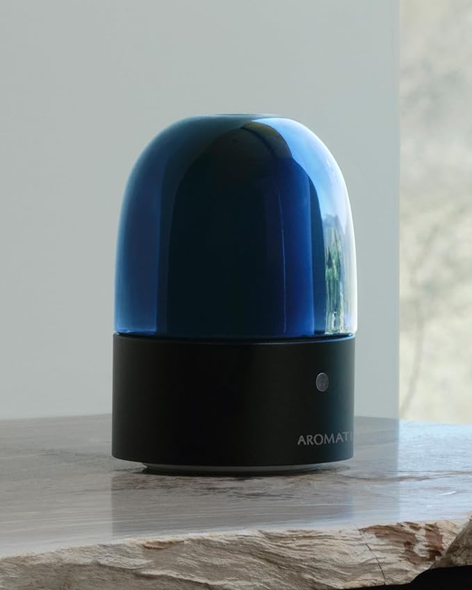 AromaTech AromaDream Scent Diffuser for Essential Oil Blends & Fragrances – Cold-Air Diffusion Scent Machine w/Bluetooth for Home, Bathroom, Bedroom, Boutiques, Spa – Nebulizing Diffusion System