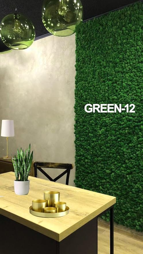 Preserved Reindeer Moss Natural Green DIY Kit Gardenning Art Wall Decor Florist Decor Easter Table Decor Wedding