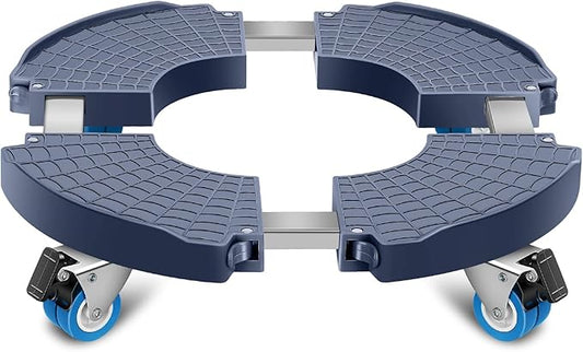 sanyi Plant Caddy with Wheels, 15-22" Adjustable Plant Stand with Wheels Heavy Duty, Rolling Plant Stand, Plant Cart for Outdoor Planters, Plant Pots, Trash Can Dolly, Garden Pot Mover