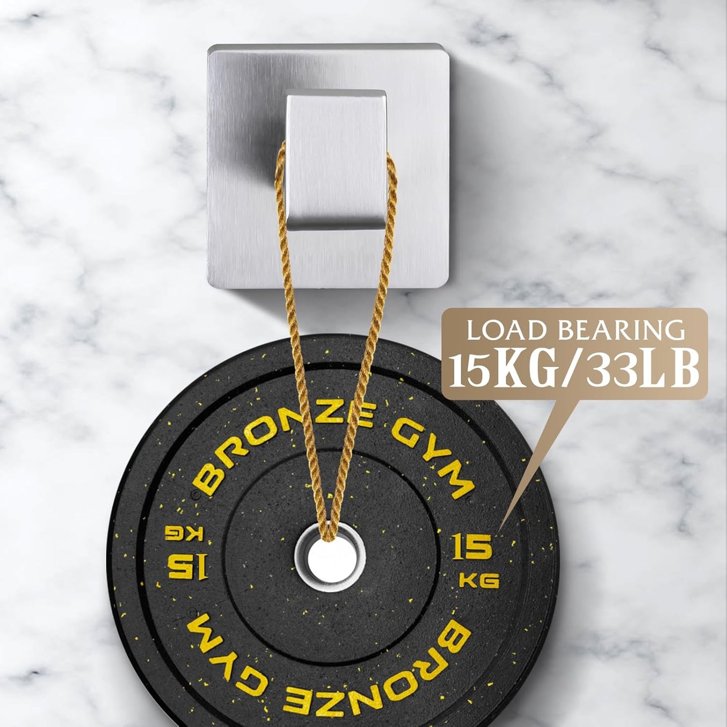 Towel Hooks for Bathrooms Robe Hook Coat Hook 4 Pack Brushed Nickel Stainless Steel Heavy Duty Wall Mounted Square Hooks for Bathroom Kitchen Bedroom