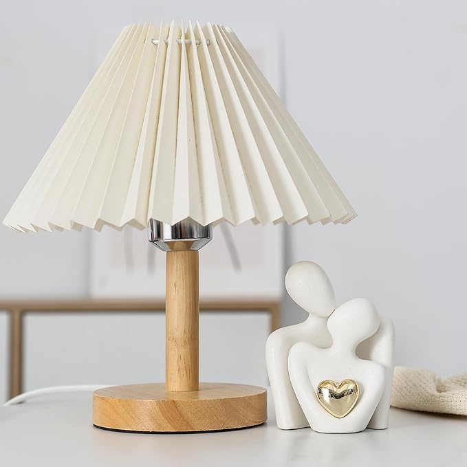 Hugging Couple Statue Ceramic Lover Figurine Home Decor is a Romantic Gift for Her on Wedding Anniversary and Valentines, TV Stand Decoration Knick Knacks for Shelves (M)