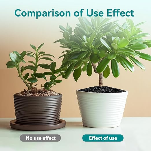 10 lbs Black Pebbles for Indoor Plants, 3/8" Small Rocks for Plants Indoor, Succulent, Bamboo, Vase, Decorative Black River Rocks Pea Gravel, Highly Polished