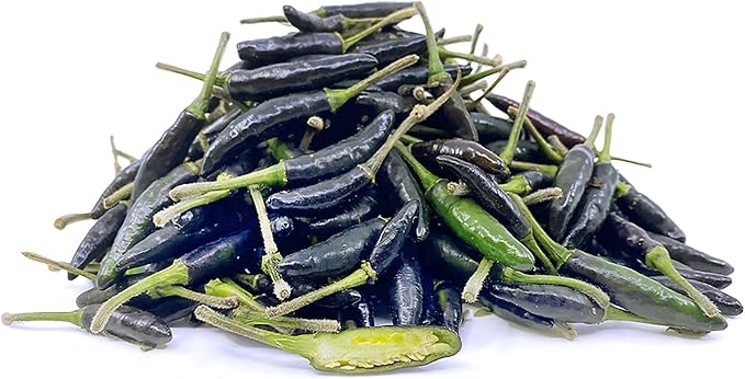 Premium Black Cobra Pepper (Capsicum Annuum) - Rare & Exotic Hot Chili Pepper, Perfect for Home Gardening and Gourmet Cooking (2 bkcbr pep Bags)