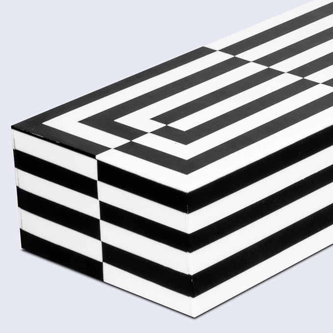 Handicrafts Home Handmade Puzzle Collection Decorative Jewelry Box Organizer – Keepsakes, Trinkets, and Home Decor – Antique Coffee Table Storage, Memory Box, Farmhouse Style Decor Slide, 10x4.5x2.5