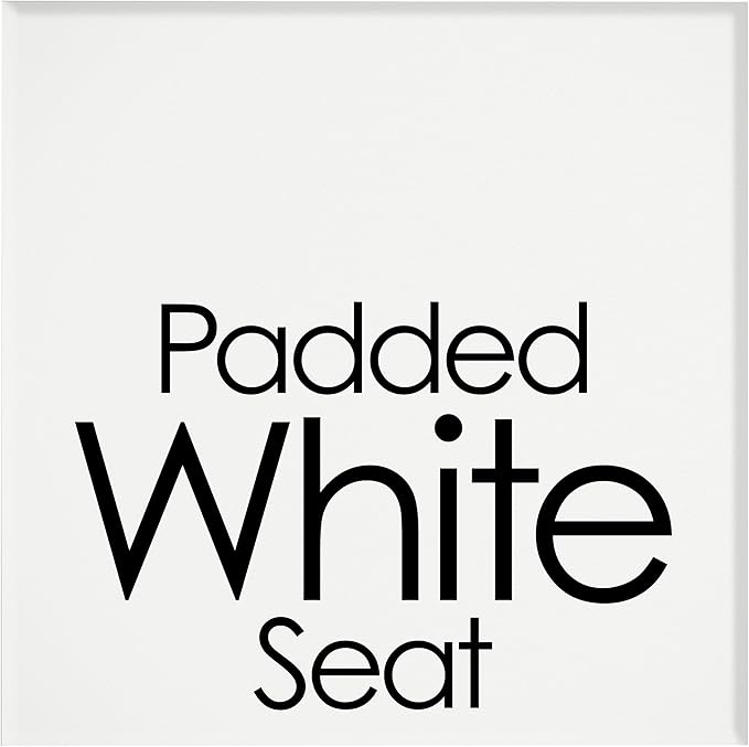 Lavish Home Folding Bar Stools – Set of 4 Heavy-Duty 18-Inch Stool - 225lbs Capacity and Padded Seats for Dorm, Recreation or Game Room (White)