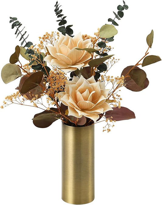 Timeless Luxe Bloom - Premium Artificial Fake Flower for Outdoor, Indoor, Garden, Home, Office, Bouquet Centerpiece Wedding, Event, Party Decoration (Eternal Charm Floral)