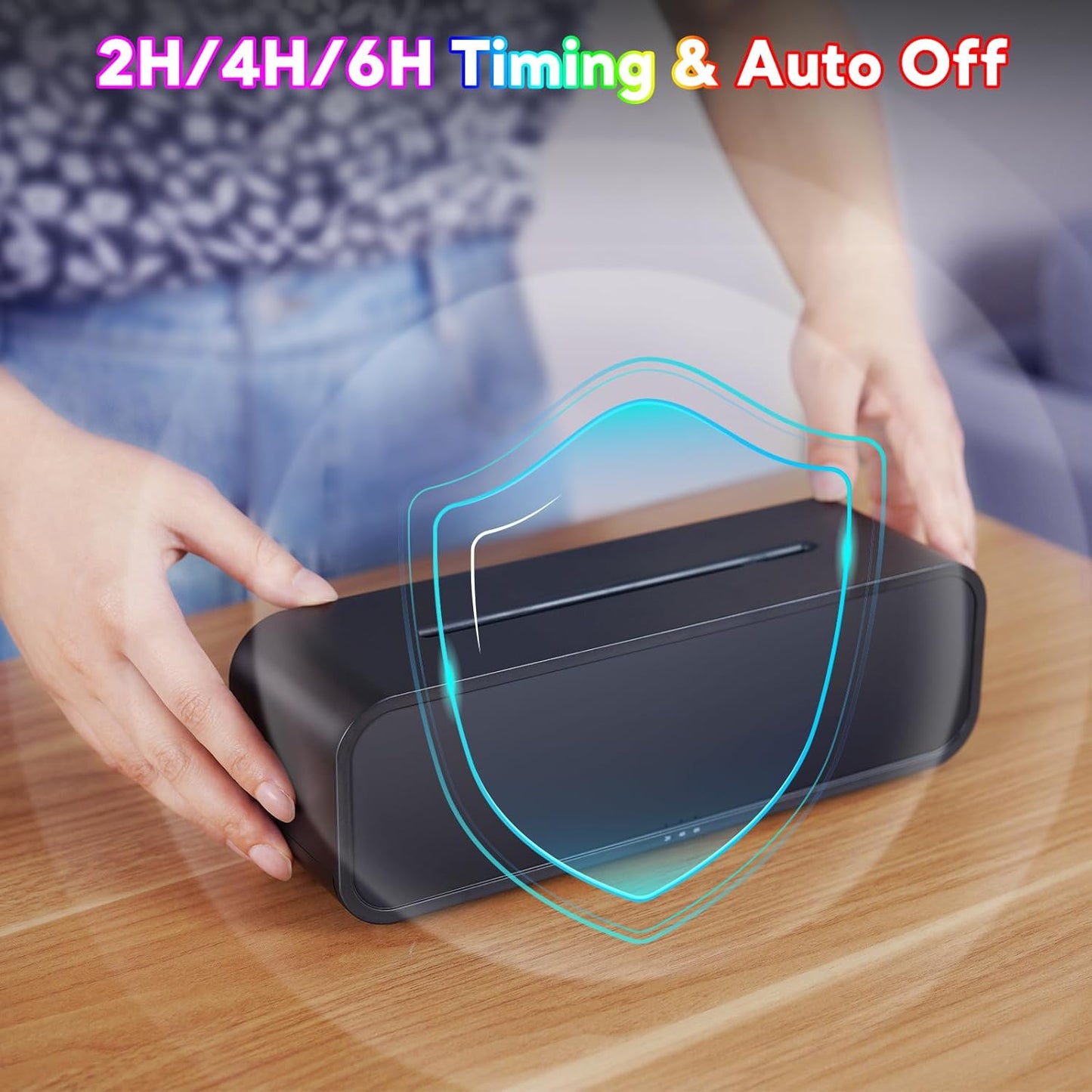 Eseential Oil Diffuser, 250ml Flame Oil Diffuser - Aromatherapy Humidifier, Sound Activated Flame Effect, Rainbow Flame, Music Sync, Remote Control - Perfect for Bedroom Home Office Yoga (Black)