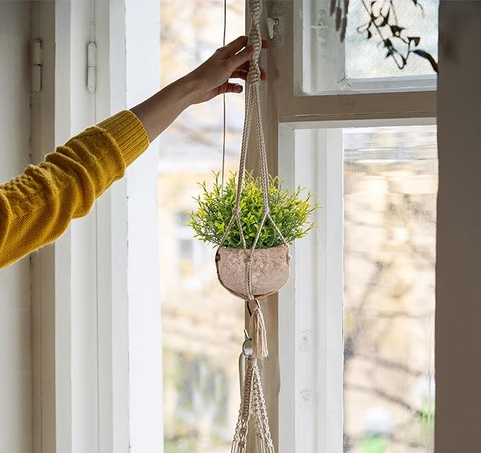 Fake Plants,5 Pack Small Fake Plants Mini Potted Artificial Eucalyptus Greenery Plastic Green Grass Plants for Indoor Outdoor,Mini Faux Plant for Shelve Desk Table Farmhouse Bathroom Shelf Decor