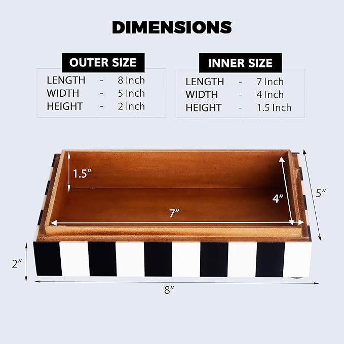 Handicrafts Home Handmade Puzzle Collection Decorative Jewelry Box Organizer – Keepsakes, Trinkets, and Home Decor – Antique Coffee Table Storage, Memory Box, Farmhouse Style Decor Check, 8x5x2