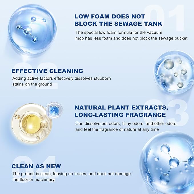 10 Bottles Compatible with Tineco Cleaning Solution Pet 500ml Per Bottle Lavender Scents and Orange Scents Floor Cleaner Compatible with All Robot Vacuums with Mopping and Cordless Wet/Dry Vacuum