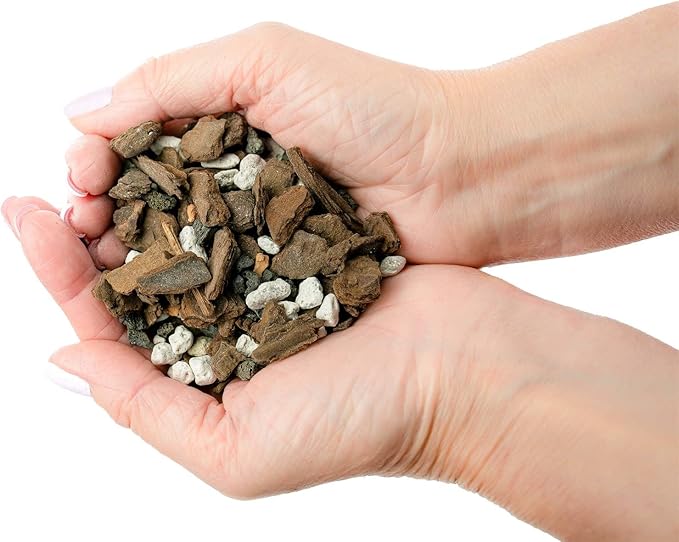 Premium Bonsai Soil All Purpose Fast Draining Mix - 10 Quart - Pumice, Lava, Calcined Clay and Pine Bark Potting Pre Mixed Bonsai Plant Soil Mixture by GARDENERA - Made in USA - (2 Bags of 5QT)