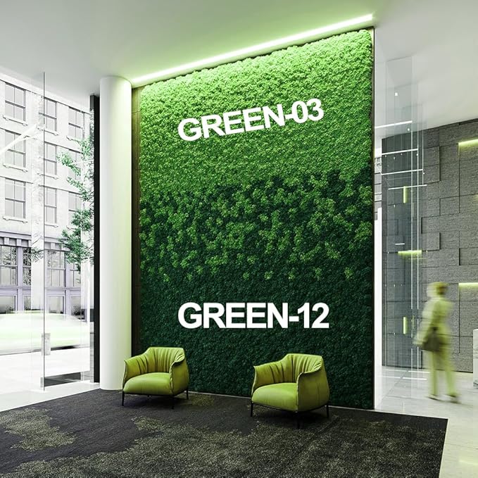 Preserved Reindeer Moss Natural Green DIY Kit Gardenning Art Wall Decor Florist Decor Easter Table Decor Wedding