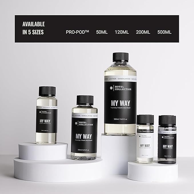 Hotel Collection Diffuser Oil - Cabana - Aromatherapy Essential Fragrance Oil - Hints of Marine, Bergamont, & Jasmine - 500ML 16.9 Fl oz