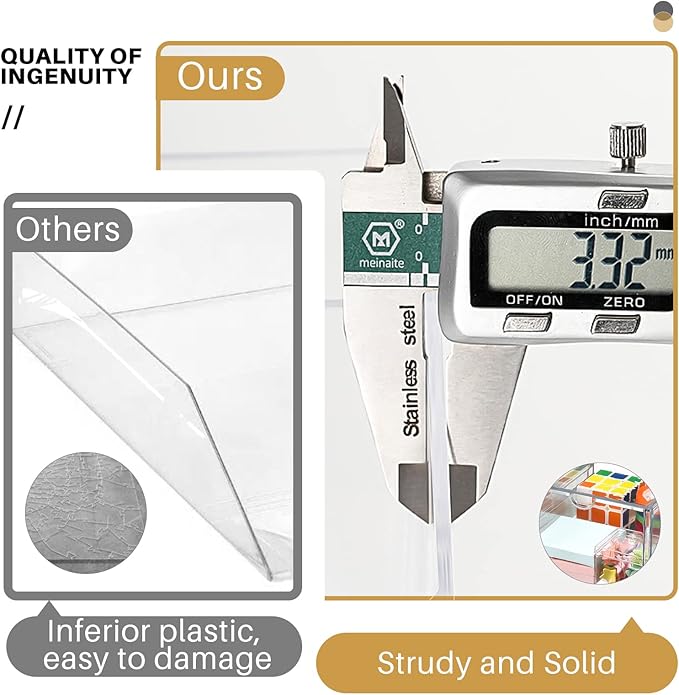 Makeup Organizer Storage With 16 Drawers, 4 Pcs Desktop Office Supplies, Desk Organizers, Clear Accessories, Dustproof Drawer and for Make Up, Jewelry, Pen, Stationary