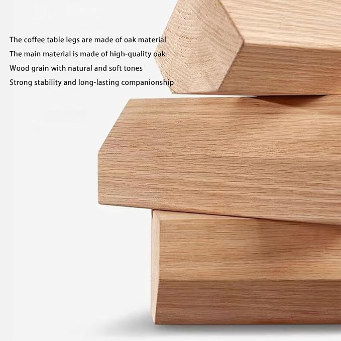 EASYSOUL Modern Glass Coffee Table, 32.68" D x 22.44" W x 15.75" H, Abstract Round Tea Tables for Living Room Home Office Industrial Cocktail Tables (Black-Brown Glass, 32.68")