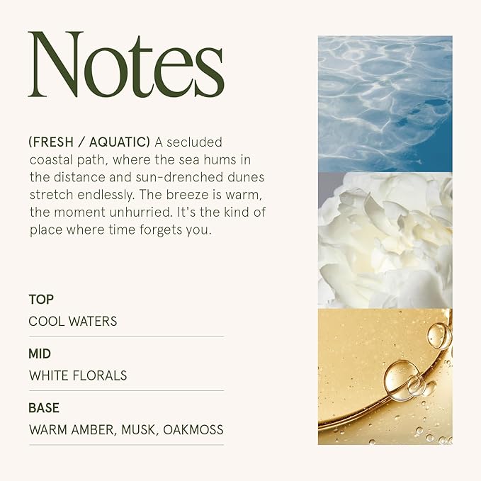 LA JOLIE MUSE Summer Marine Scented Candle, 19 Oz, Ocean Candle Gift, Natural Soy Candles for Home Scented, Long Burning Time, Large Glass Jar Candles