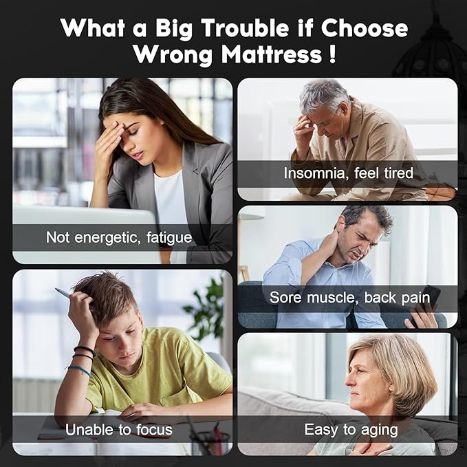 12 Inch Queen Size Mattress, Gel Memory Foam Mattress in a Box, Medium Firm Feel with Cooling Technology & Pressure Relief, CertiPUR-US Certified, Motion Isolation, Removable Washable Cover