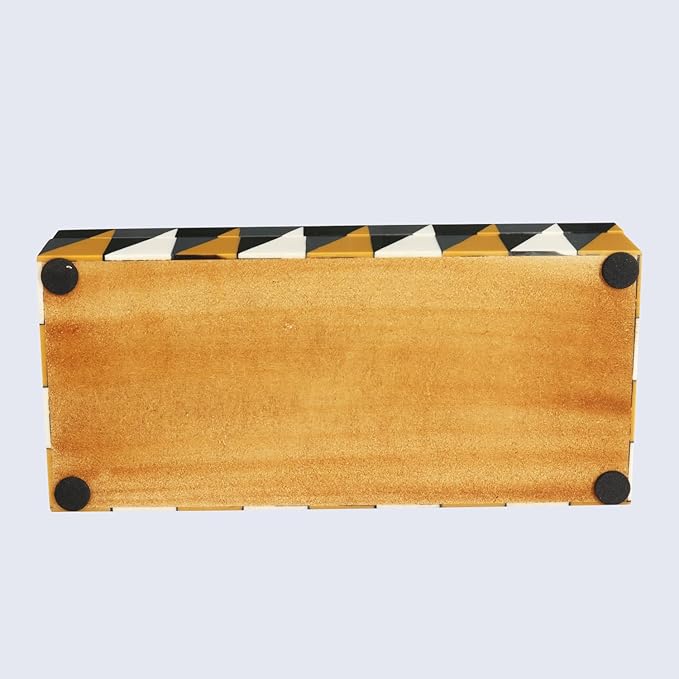 Handicrafts Home Handmade Puzzle Collection Decorative Jewelry Box Organizer – Keepsakes, Trinkets, and Home Decor – Antique Coffee Table Storage, Memory Box, Farmhouse Style Decor Guild, 10x4.5x2.5