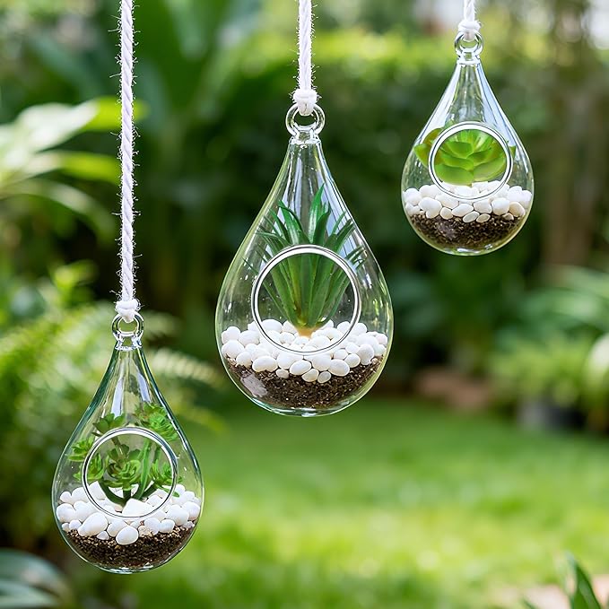 6Pcs Green Succulent Plants Mini Green Succulent Plants Faux Artificial Succulents Plant for DIY Crafting Home Floral Wall Office Decoration (excluding pots)