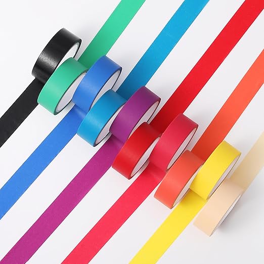 Mr. Pen- Washi Tape Set, 10 Pack, Decorative Tape, Washi Tapes, Colored Tape, Scrapbook Tape, Scrapbook Washi Tape for Journaling, Craft Tape, Washy Tape, Washy-Tape