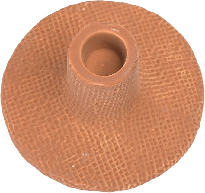 Main + Mesa Stoneware Taper Candle Holders, Set of 3