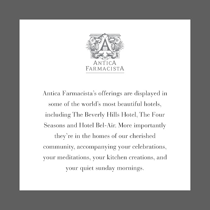 Antica Farmacista Home Ambiance Diffuser, Hana Lei, 16.9 Fl Oz