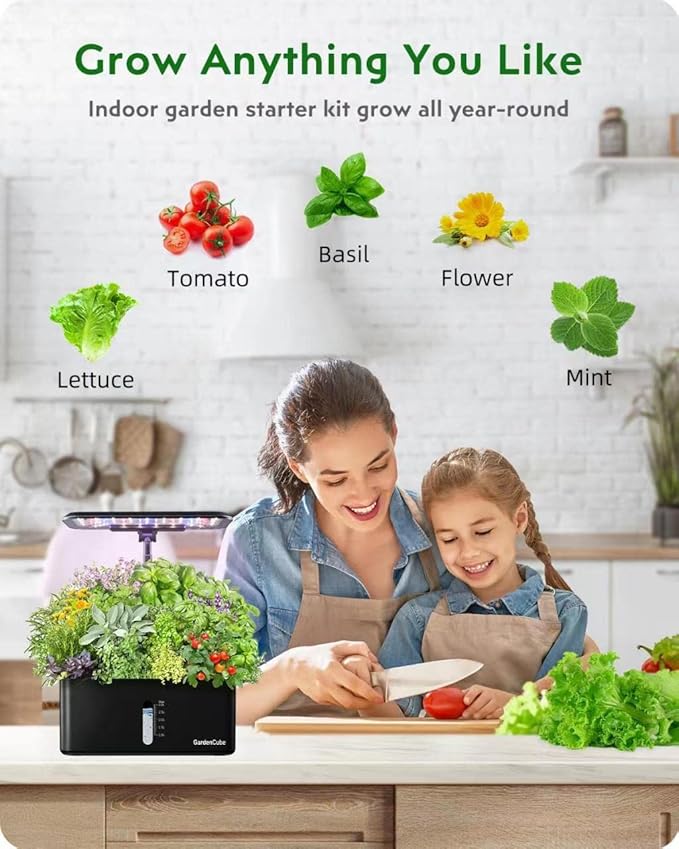 160pcs Hydroponic Pods Kit Grow Anything Kit with 40 Grow Sponges, 40 Grow Baskets, 40 Grow Domes, 40 Pod Labels - Compatible with Hydroponics Supplies from All Brands