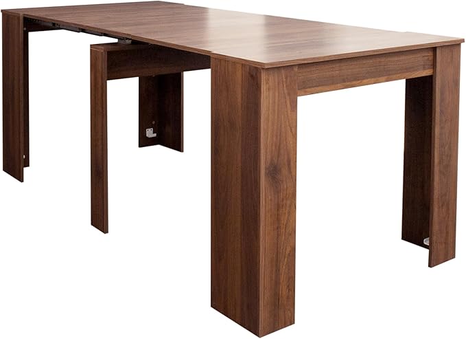 Extendable Console Dining Table for 6-10, 20"-99" Modern Extendable Dining Room Table with Storage for Small Spaces, Easy Assembly