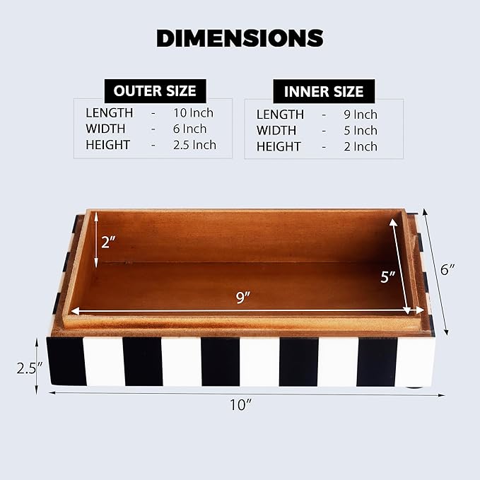 Handicrafts Home Handmade Puzzle Collection Decorative Jewelry Box Organizer – Keepsakes, Trinkets, and Home Decor – Antique Coffee Table Storage, Memory Box, Farmhouse Style Decor Check, 10x6x2.5