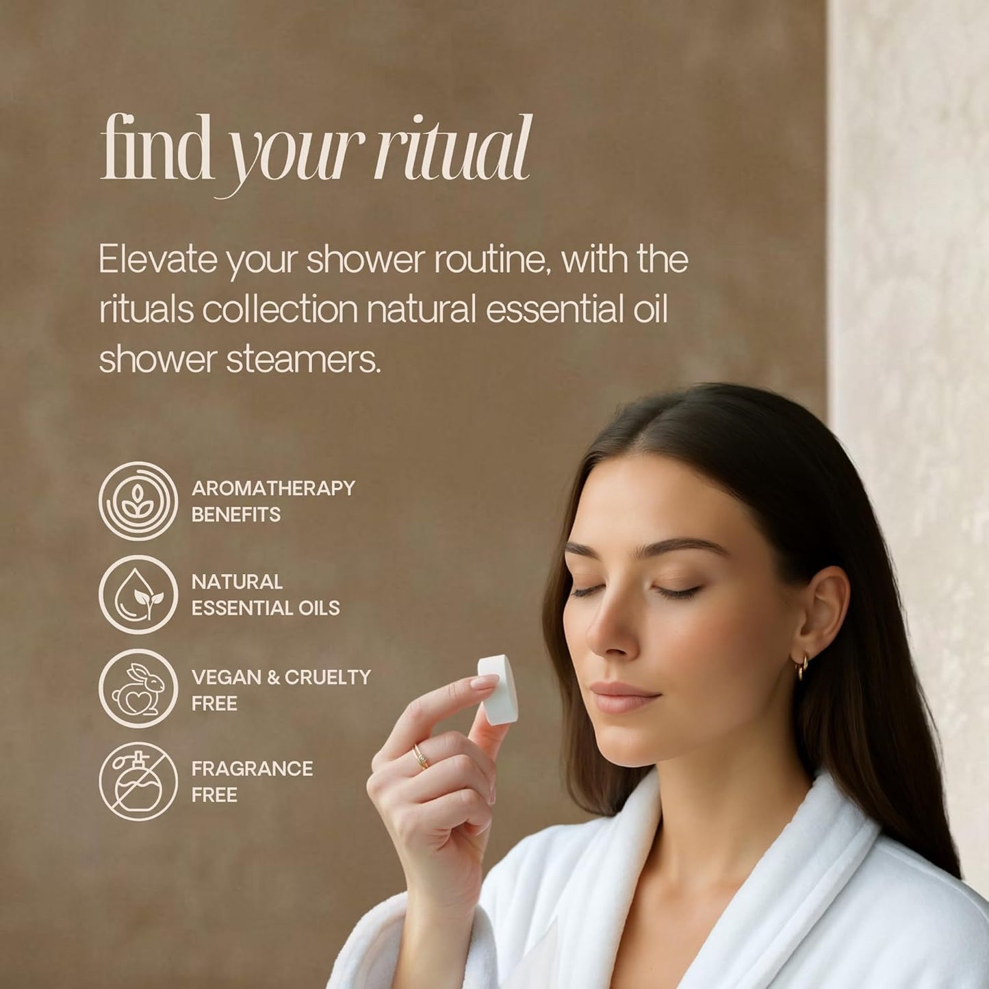 Aromatherapy Shower Steamers Made in USA with Natural Essential Oils - Relaxation and Luxury Self Care Birthday Gifts for Women and Men - Variety 6 Pack