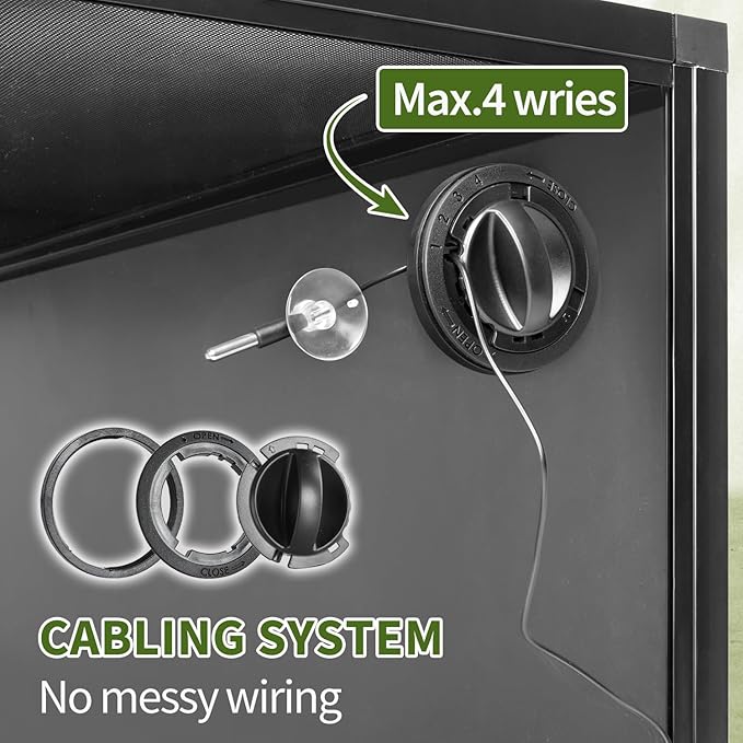 50 Gallon Reptile Tank, Large Terrarium for Bearded Dragons, Snakes, Leopard Geckos, Sliding Door & Top Ventilation, 36" x 18" x 18" Easy-to-Maintain Reptile Enclosure