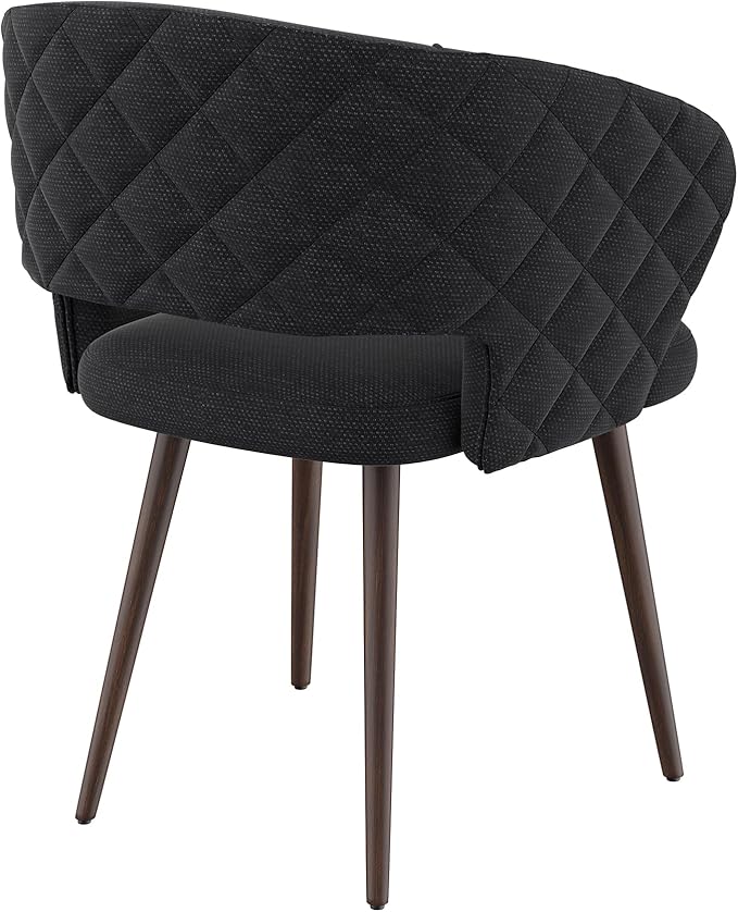 Ottomanson Dining Chair, Set of 2, Palermos Black