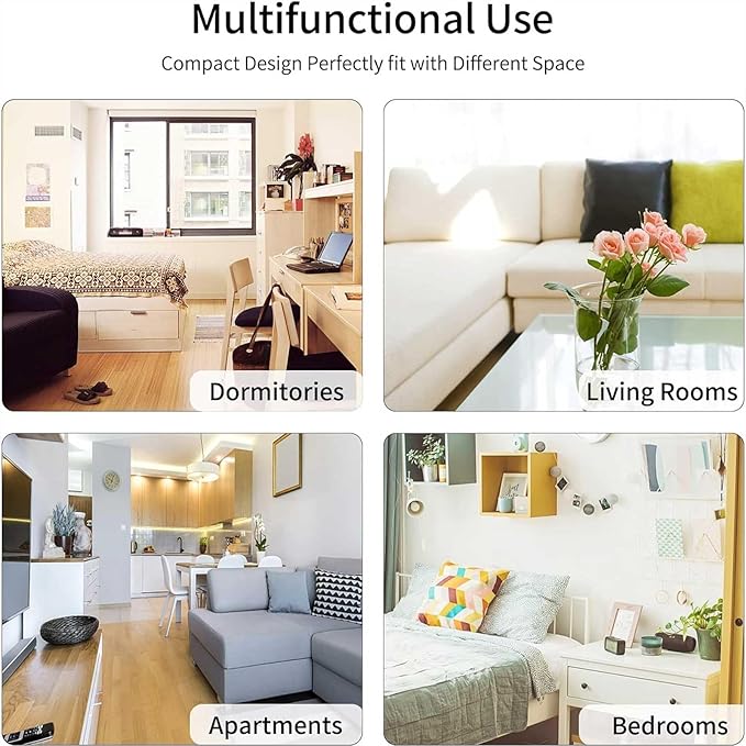 32inch Premium Clear Acrylic Rectangle Coffee Table for Living Room,Mid Century Transparent Waterfall Lowtea Table, Middle Size Table (32"x16"x16") Fit for 2 Seat Sofa