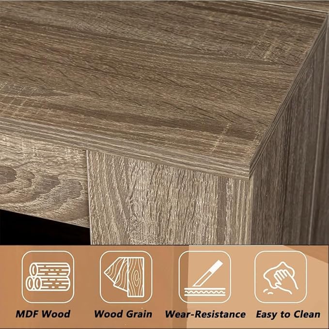 Extendable Console Dining Table for 6-10, 20"-99" Modern Extendable Dining Room Table with Storage for Small Spaces, Easy Assembly