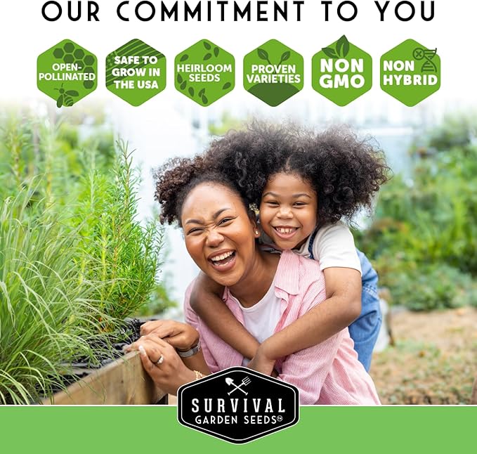 Indoor Garden Vegetables Hydroponic Apartment Garden - Non-GMO Heirloom Vegetable Varieties for Small-Space Patio Garden - Hydroponics-Friendly - Plant Indoors or Outdoors - Survival Garden Seeds