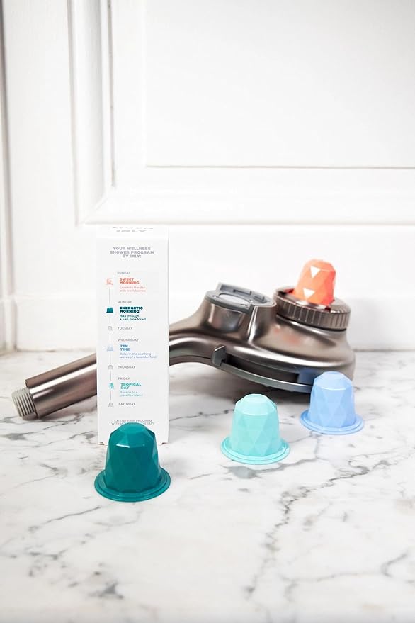 Moen INC20801 INLY Aromatherapy Shower Capsule 5-Pack, Energetic Morning