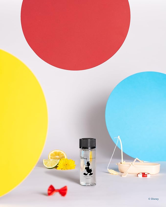 Aroma360 | Disney Feisty Charm Oil Blend | Donald Duck | Luxury Essential Oil | Aromatherapy Scent Diffuser Oil | Blue Cedar, Cardamom and Eucalyptus 1.7 fl oz, 50 mL