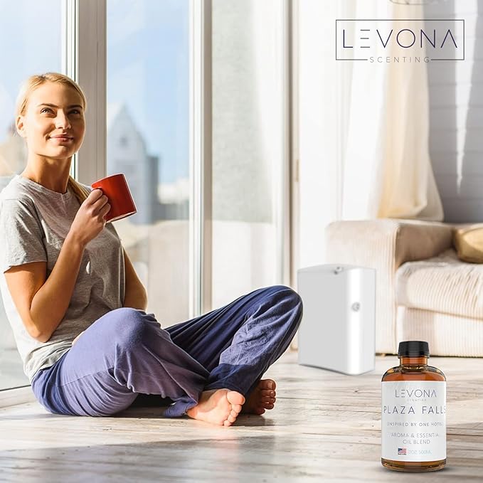 Levona Scent Home Luxury Scents: Plaza Falls Fragrance Oil Inspired by One Hotel Essential Oil - Pure Essential Oils for Diffusers for Home - Scented Oil
