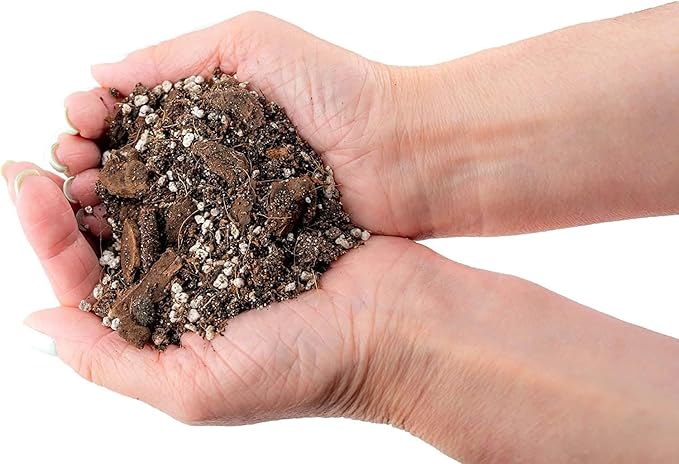 Brown Mulch - Retain Moisture and Suppress Weeds for a Thriving Landscape - 10 QUARTS