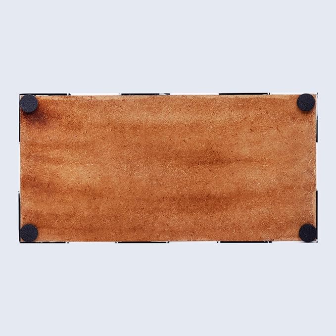 Handicrafts Home Handmade Triangle-B&W Collection Decorative Jewelry Box Organizer – Keepsakes, Trinkets, and Home Decor – Antique Coffee Table Storage, Memory Box, Farmhouse Style Decor, 10x5x5