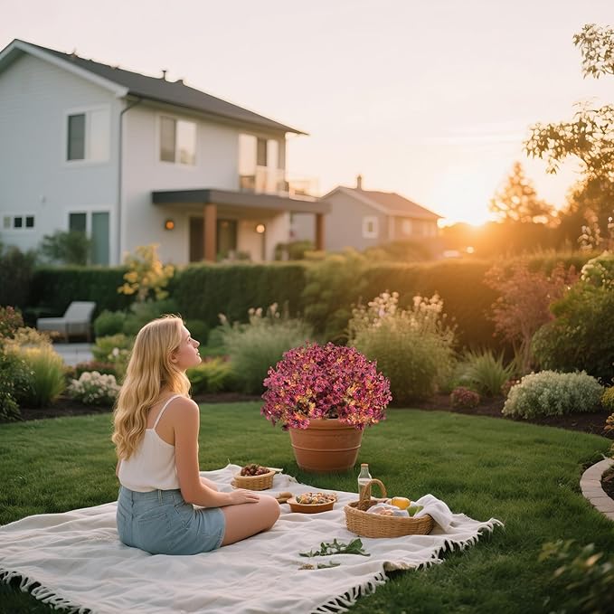 Artificial Mums for Outdoors Garden Home Fall Decor uv Resistant Outdoor Faux Plants Indoor Plastic Fake Plants Greenery Boxwood Porch Patio Fake Mums Flowers 12 Bundles Yard Decorations