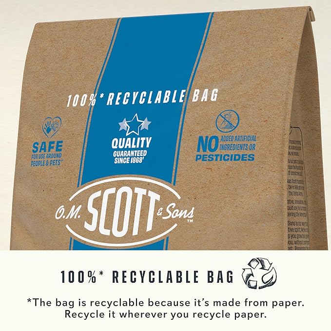 O.M. Scott and Sons Clover Seed, Lawn Seed Grows a Naturally Low Maintenance, Drought-Tolerant Lawn, 1,000 sq. ft., 2 lb., 2-Pack