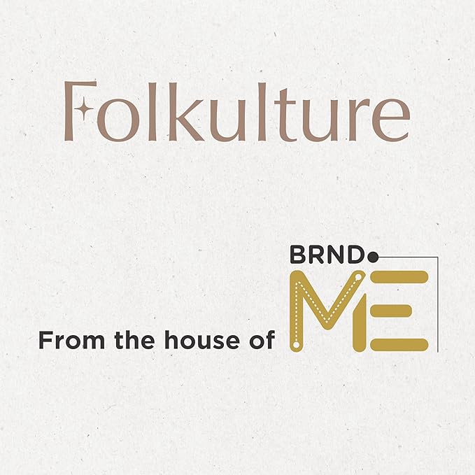 Folkulture Boho Coasters for Drinks or Coffee Table | 4" Cute Coasters for Farmhouse Style Table | Square Decorative Coaster Set for Table Decorations | Gifts for Men or Women