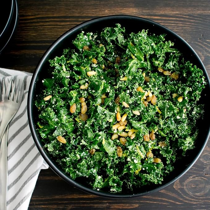 Dwarf Siberian Kale Seeds for Planting – Plant & Grow Heirloom Non-GMO Dwarf Siberian Kale in Home Outdoor Vegetable Garden, Brassica Napus – 2 Packets