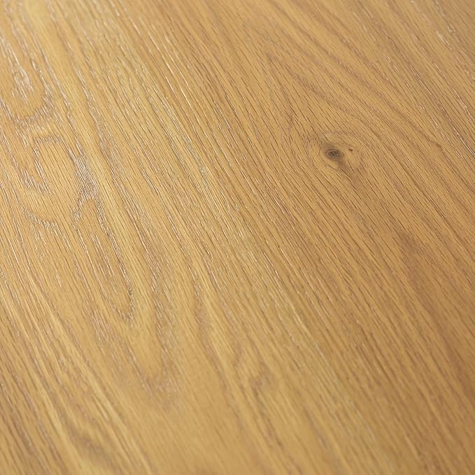 Casaphoria 67" Dining Table for 6, Wood Kitchen Table with Scratch-Resistant Top & V-Shaped Base, Modern Farmhouse Rectangular Dining Table for Living Room, Kitchen, Easy Assembly, Natural Wood