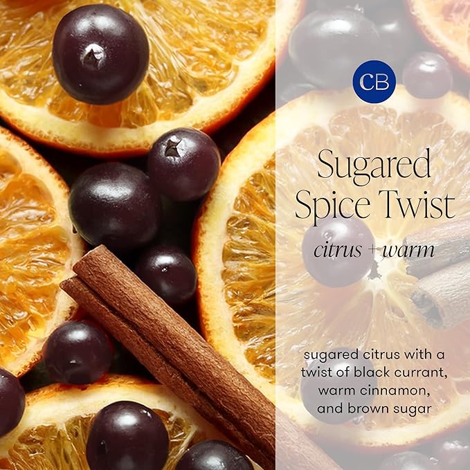 Capri Blue Pura Diffuser Refills – Luxury Home Fragrance – Long Lasting Oil Diffuser Scents with Notes of Brown Sugar, Cinnamon & Raspberry Cream (Sugared Spice Twist, Pack of 2 Pura Refills)