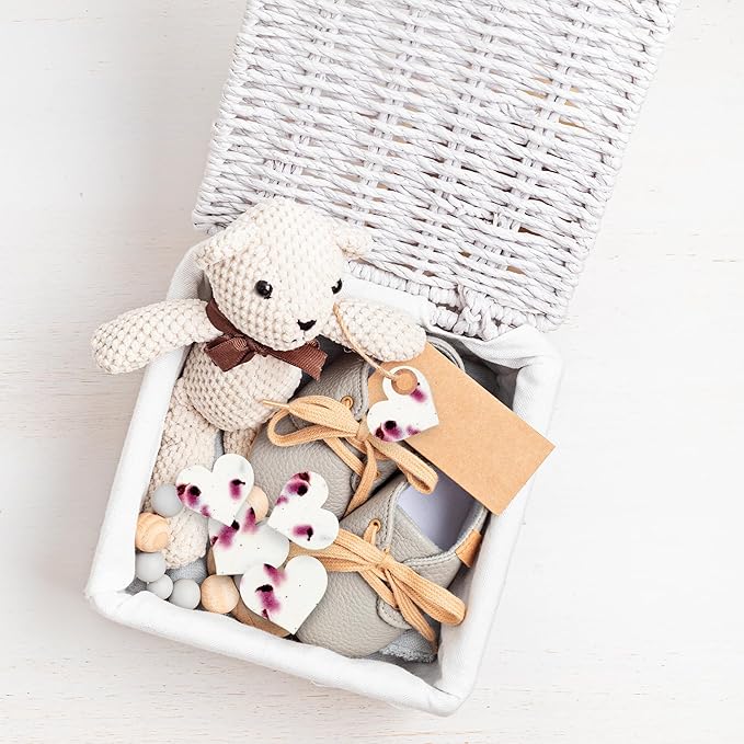 50 pcs Large Seed Paper – Magenta Plantable Wildflower Hearts for Bridal Shower, Wedding Gift, Birthday, Mother's Day & Other Milestone Celebrations