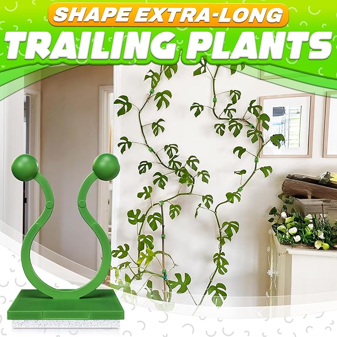 Plant Wall Clips for Climbing Plants 110 Pcs - Large, Medium, and Small Sizes Wall Clips for Support, Resistant to Breaking and Deformation, Strong Adhesion - For Gardening or Cable Management